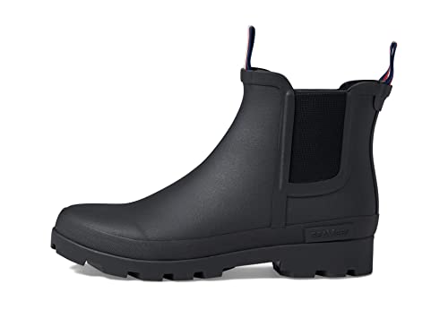 Seavees Mens Bolinas Offshore Boot Rain Shoe, Black, 11 Us #TOP27
