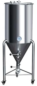 30.4 Gallon Stainless Steel Brew Fermenter Home Brewing Brew Bucket Fermenter With conical base Brewing Equipment