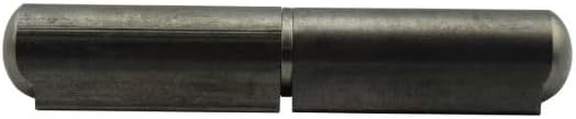 Stainless Weld-On Bullet Hinge with Stainless Pin and Bushing - 0.77 x 3.94 Inch