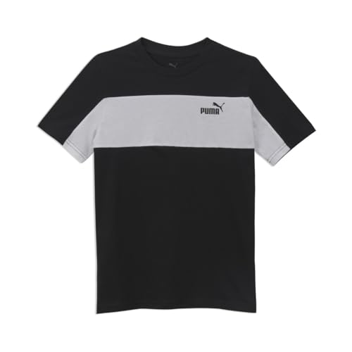 PUMA Camiseta B con Logotipo pequeño ESS Block para niño (Paquete de 1)