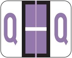 BCCS-Q Alpha Color Code Labels (120 Labels PER Pack)