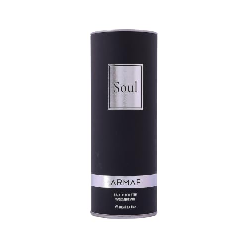 Image of Armaf Soul Eau De Toilette (EDT) - 100ML | Citrus Aromatic Fragrance | Woody & Musky Notes | Aluminium Bottle | Light in weight 170g | Non-Breakable | Long-Lasting Daily Wear | Perfume for Men