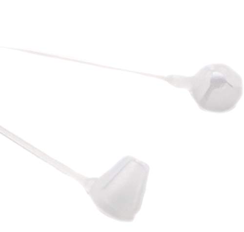 Ruiling 1000Pcs 3 Inch 8Cm White Snap Lock Pins Security Loop Price Tag Fastener Plastic Tag Ties For Craft Shows #TOP2