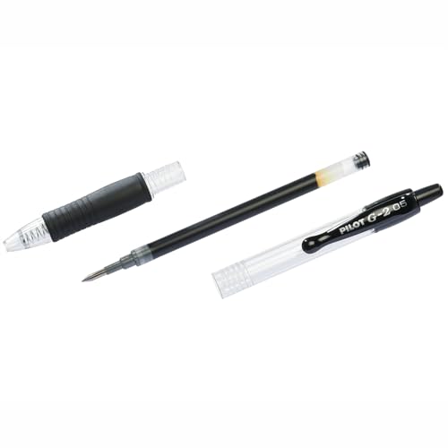 Pilot G205 Bolígrafo retráctil gel punta 0.5 mm negro miniatura 3
