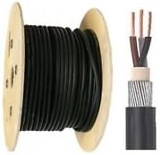 1.5mm 3 CORE SWA STEEL WIRE ARMOURED CABLE 15 MTRS