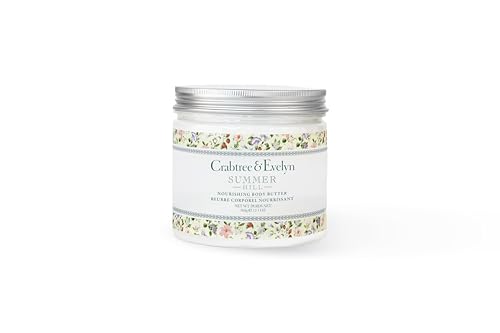 Crabtree & Evelyn Summer HIll Body Butter, Nourishing Moisturizer
