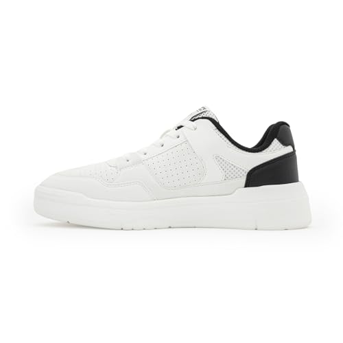 Image of Red Tape Women's Sneakers White Lilac Pu TPU Round Toe Lace-Up
