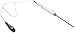 TPI FX11L PVC General Purpose Liquid Immersion Probe with Lumberg Connector, -148 to 300 Degree F, 4" Stem, 1/8" Diameter, 39-25/64" Lead Length