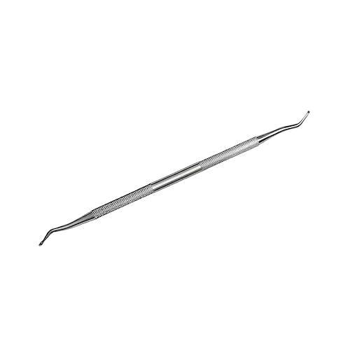 SOESFOUFU Nail Cuticle Remover Spoon Stainless Steel Nail Picker Cuticle Remover Tool