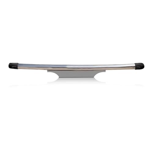 Image of Stainless Steel High Gloss Safety Rear Bumper Protector Sutaible for Kia Syros