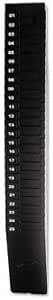 Lathem Time 257EX Expandable Time Card Rack - 25-Pocket, Holds 7 Cards, Black Plastic