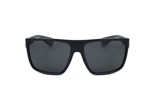 Polaroid Sunglasses Men's PLD 6076/S Square Sunglasses, Black/Polarized Gray, 60mm, 16mm2