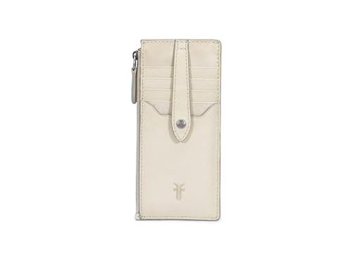 Image of Frye Melissa Snap Card Wallet Oat One Size