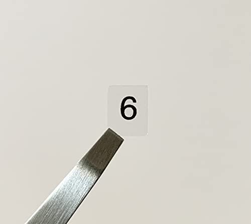 Sostituzione forno adesivi nero su trasparente in