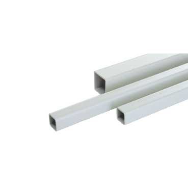 Tube carré 50mm de 0,5m pour stabiliser vos meubles sans découpe