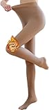 Juego de 2 mallas térmicas afelpadas para mujer bajan a un excelente precio ZENSUKYE Medias Térmicas Mujer Con Forro Polar Invierno, Medias De Algodón Forradas Mallas Gruesas Lana Térmica...