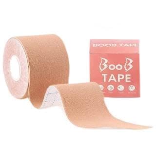 Lifting Body Tape for Women Breast Tape Breast Lift Bra Tape Bob Tape for Breast Lift Multipurpose Nipple Tape Boob Tape with 10 Nipple Pasties for Women Push Up(1Pcs)-image-43