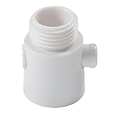 Photo Gallery zoegneer valvola di arresto per soffione doccia in abs bianco, valvola di arresto per risparmio idrico o riduttore di pressione per cucina e bagno, 2,6 x 4 x 2 cm (1 pezzo) Photo Gallery zoegneer valvola di arresto per soffione doccia in abs bianco, valvola di arresto per risparmio idrico o riduttore di pressione per cucina e bagno, 2,6 x 4 x 2 cm (1 pezzo)