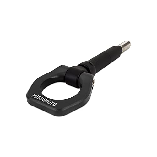 Mishimoto Racing Tow Hook Compatible with Subaru BRZ/Scion FR-S/Toyota 86 2013-2019, Black