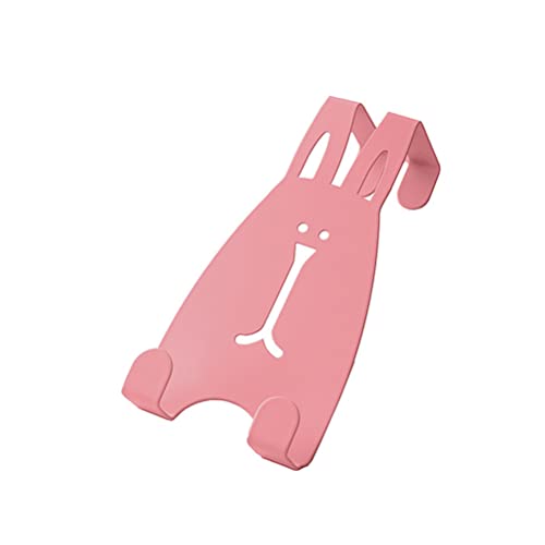 Les crochets de porte, le rabbit de dessin animé en métal robuste sur le crochet de porte, les crochets de porte de 4 couleurs pour suspendre, les cintres de porte Cover