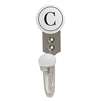 MarktSq Alphabet C Ceramic Wall Hook