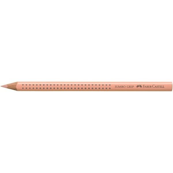 Faber-Castell Matita colorata Jumbo Grip pesca 12 pezzi