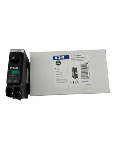 Eaton 15 amps Combination AFCI Single Pole Circuit Breaker