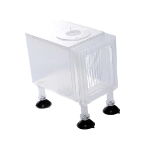 petsola 水槽フィルターボックス 高性能ポンプカバー, 小さな白い
