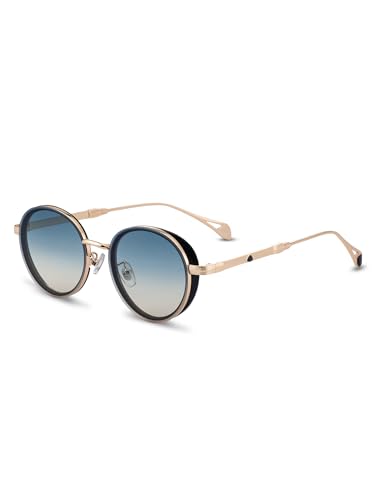 Image of Fashion Sunglasses for Women Metal Frame Round Shades Circular Sunnies(2A409)