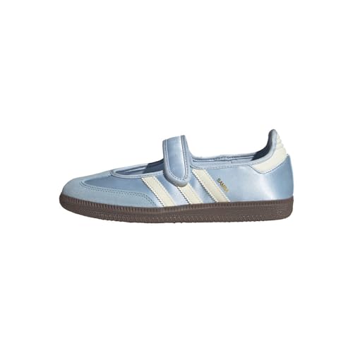 adidas Womens Samba Jane W Crystal SkyCream White/GUM5 9 US