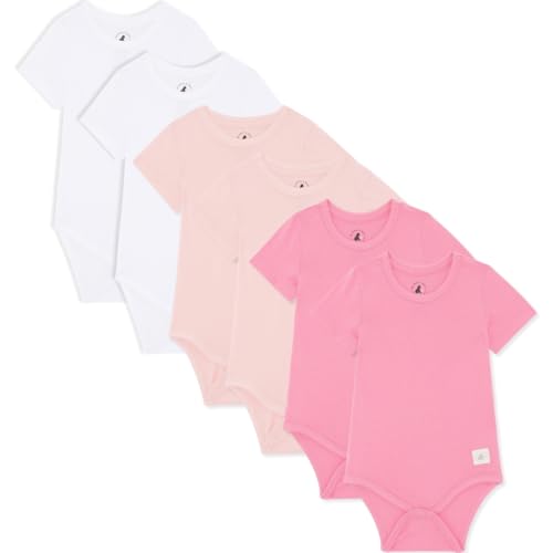 Bramble & Bear Lot de 3/6 - Gilets à manches courtes/longues pour bébés - Gilets unisexes en coton biologique pour bébés de 0 à 3 ans