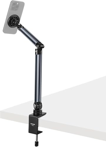 Support magnétique iPhone 16 15 Pro Max de bureau et lit NEEWER PA089