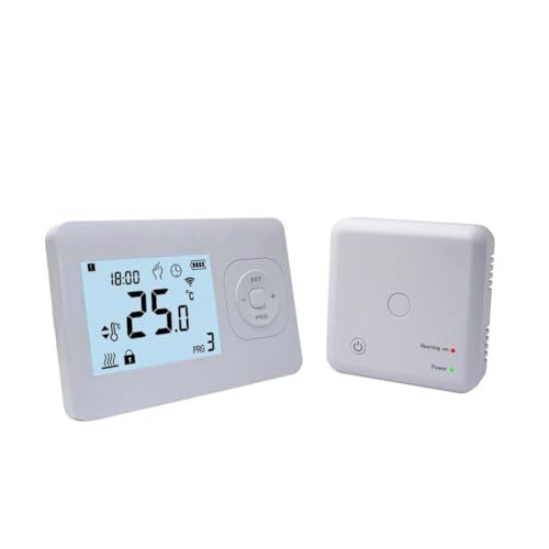 Quality Heating Wifi Clock Termostat - Termostat para Calefacción Central Calentador, Inalámbrico, Digital 24-Hour Time Switch