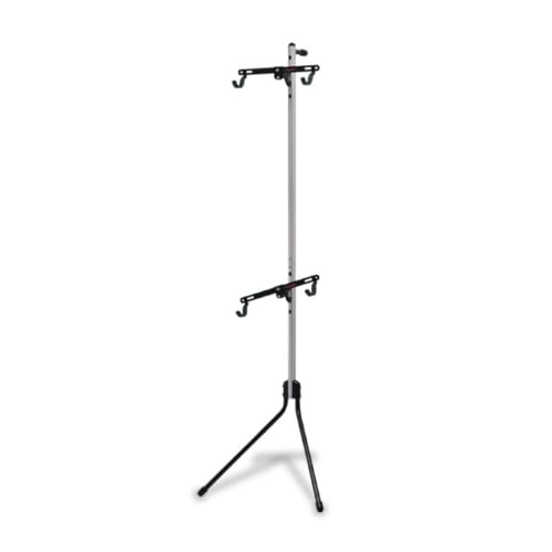 Soporte de Almacenamiento de Bicicleta Minoura Gravedad Interior Negro de Suelo a Pared