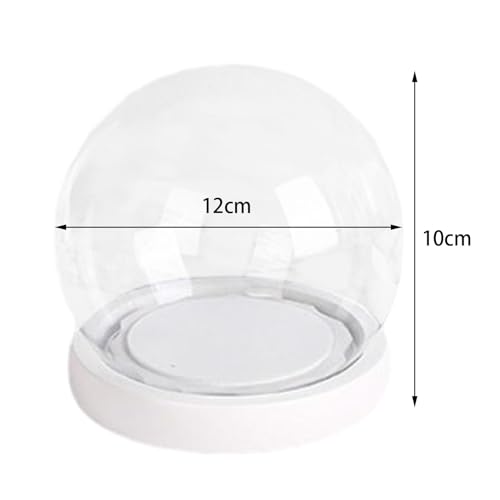 Vitrine en verre de 12cm pour objets de collection et figurines - 4