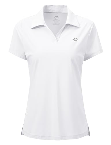 Polo tennis femme MoFiz anti-transpiration et anti-UV pour jouer au frais sans irritation