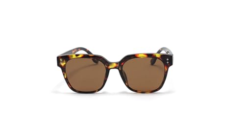 Óculos De Sol Feminino Gatinho Grande Com Lentes Polarizadas Lb-05 (Marrom-Tartaruga)