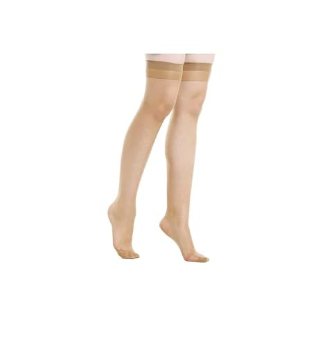 Mariposa Ladies Thigh High (Dark Beige)