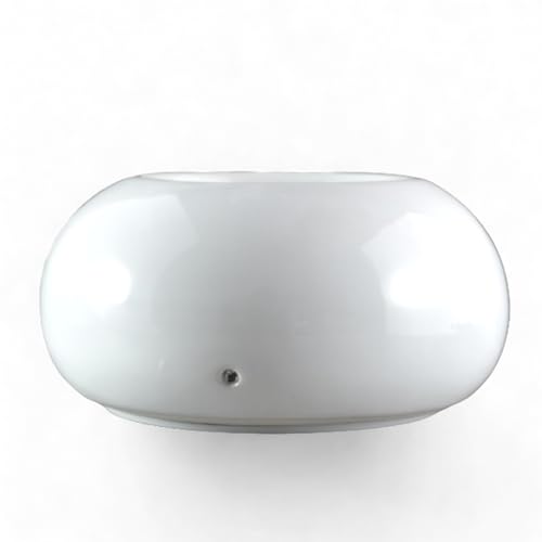 Zen’Arôme Diffuseur par Chaleur Douce ZenCeram Blanc - Brûleur Aromathérapie et Parfum d’Ambiance - Température Auto régulée - Conçu en Céramique - Compact,...