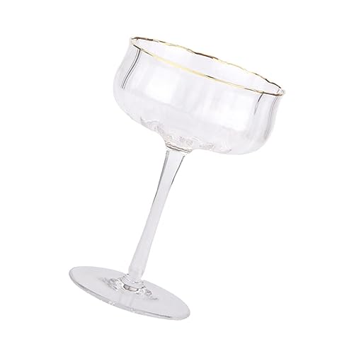 BESTonZON Gobelets 1 Pc Verre à Cocktail Tasses à Martini Verres à Vin Incassables Apéritifs Tasses Coupe De Tasse D'eau De Boisson Flûte à Griller Banquet Thé Glacé Boissons Un Verre