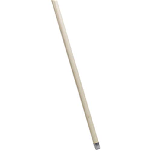 NÖLLE PROFI BRUSH 450302 Holz-Besenstiel mit Metallgewinde, Durchmesser: 24 mm