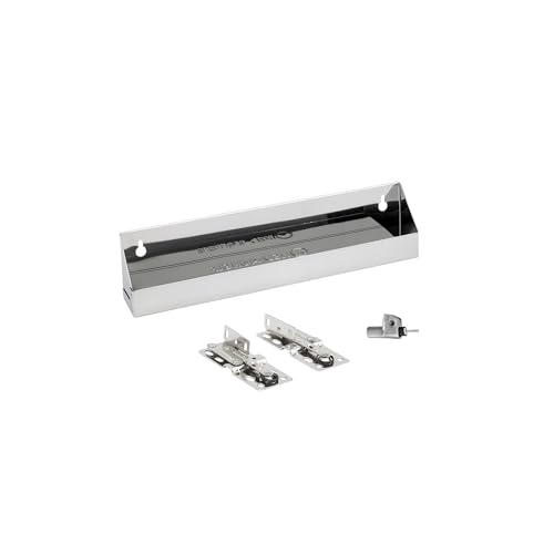 Image of Rev-A-Shelf 13 inch Tip Out Tray with Soft Close for Sink Base Cabinets, Storage Organizer for Kitchen, Laundry Room, or Vanity Cabinets, 6581-13SS-SC-1