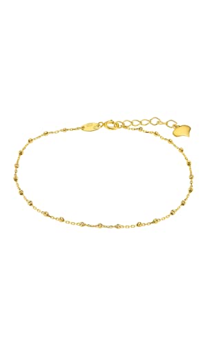 Time RoaD Pulsera Oro Mujer AP00100/18 9K de 375 ml   Sofisticado Brazalete con Pulido y Acabado Refinado   Pulsera Dorada 18 cm   Ideal para Regalo de Cumpleaños   Aniversario   Ocasiones Especiales