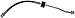 Dorman H622016 Rear Passenger Side Inner Brake Hydraulic Hose for Select Kia Models