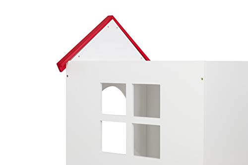 Elegant Home Fashions White Pet House with Paw Design (PET-987) - Image 5