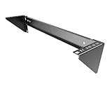 Mofangtech 2U 19-Inch New Foldable Vertical Wall Mount Rack with Hardware