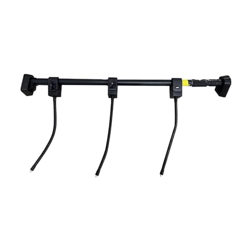 Colgador de guirnalda de Navidad metálico extensible resistente para porche 2