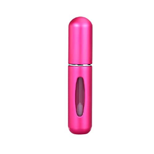 Mini Spray Porta Perfume 5ml Recarregável (Rosa Pink Fosco)