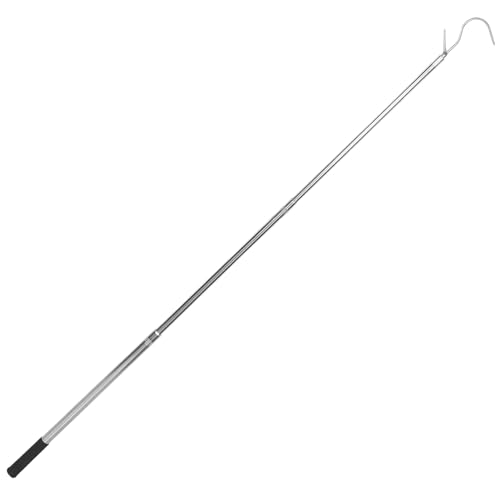 Perche télescopique réglable en acier inoxydable de 1,5m pour manipuler un auvent de camping