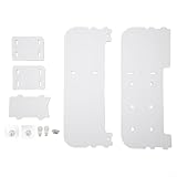 Attention : veuillez vous référer à vos propres mesures plutôt qu'au guide des tailles Amazon. Les dimensions de l'étagère de rangement sont de 30 cm x 30 cm en demi-cercle x 50 cm.